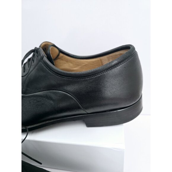 Magnanni Federico Black Leather Cap Toe Oxford Lace Up Dress Mens Shoes 11 D main image 8
